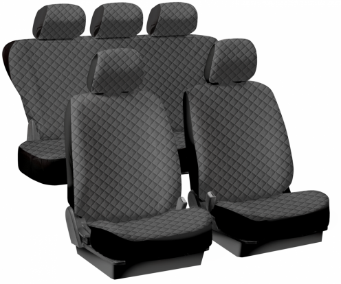 Natur Fresh - Pamučna presvlaka - Siva