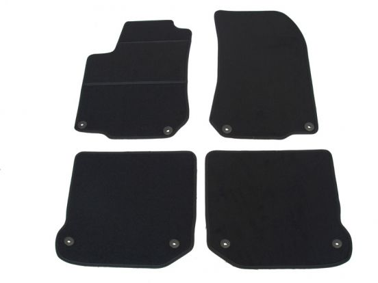 tekstilni tepih za unutrašnjost odgovara za VW Golf 4 / Beetle / Bora, 1998>2005 -sa fiksatorima na stražnjim tepisima