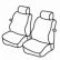 presvlake za sjedala odgovaraju za Volkswagen Caddy, 1995>2004-1