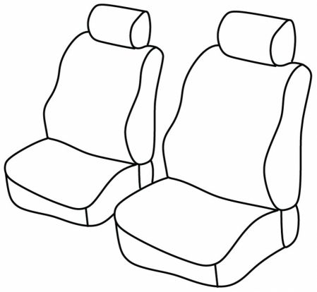 presvlake za sjedala odgovaraju za VW Caddy, 2004>2010, 2010>2015