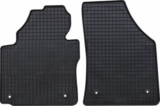 rubber mat compatible for VW Caddy from 03/2004-05/2015 / Caddy Life from 06/2004- 05/2015 / Caddy IV from 06/2015 2-5 seat front 2-piece