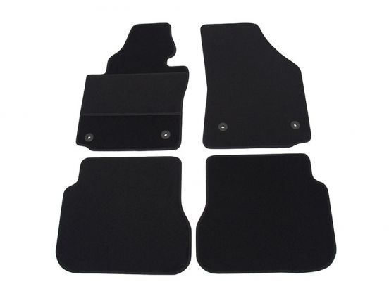 tekstilni tepih za unutrašnjost odgovara za VW Caddy 3, 2004>2010 i 2010>2015, 2 reda