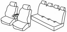 presvlake za sjedala za Volkswagen Crafter, 2006>