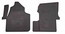 rubber mat for VW Crafter from 05/2006-02/2017 front 2-3 seat 2-piece