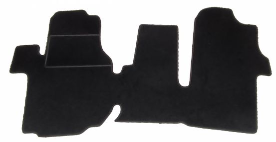 interior textile mats compatible for VW Crafter, 2017>, 1 row, 1+2