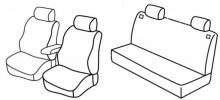 presvlake za sjedala za VW Golf 4, 1998>2000 - 5 vrata