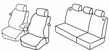 presvlake za sjedala za VW Golf 4, 2000>2003 - facelift 2000 - 3 vrata