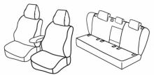 presvlake za sjedala za VW Golf 5/ Jetta, 2003>2008 - Trendline - 5 vrata