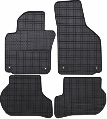 rubber mat compatible for VW Golf V from 09/2003-2008 / Jetta from 07/2005-12/2010 / Golf VI from 2008-10/2012 / Scirocco from 09/2008