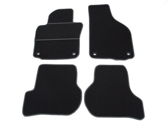 interior textile mats compatible for VW Golf 6 / Jetta / Scirocco, 2009>2013