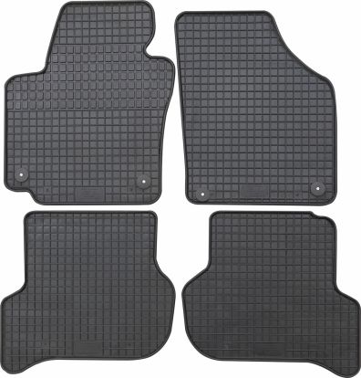 rubber mat compatible for VW Golf V Plus from 02/2005-04/2014