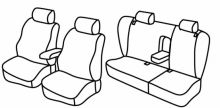 seat covers for Volkswagen Passat Variant, 1996>2001 - B5 - 5 door