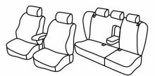 seat covers for Volkswagen Passat Variant, 2001>2005 - B5 - 5 door