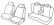 seat covers compatible for VW Passat, 2005>2010 - Comfortline-1