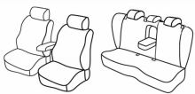 presvlake za sjedala za VW Passat, 2005>2010 - Trendline