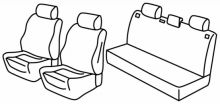 presvlake za sjedala za VW Polo 4, 2002>2009 - - 5 vrata
