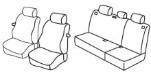 presvlake za sjedala za VW Polo 4, 2002>2009 - 3 vrata