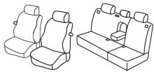 presvlake za sjedala za VW Polo 4, 2002>2009 - 3 vrata