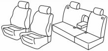presvlake za sjedala za VW Polo 4, 2002>2009 - 5 vrata