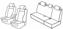 presvlake za sjedala za VW Polo, 2014>2017 - Fresh, Sportline - 5 vrata
