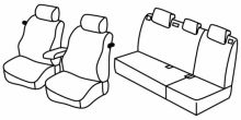 presvlake za sjedala za VW Polo, 2014>2017 - Trendline, Family - 3 vrata
