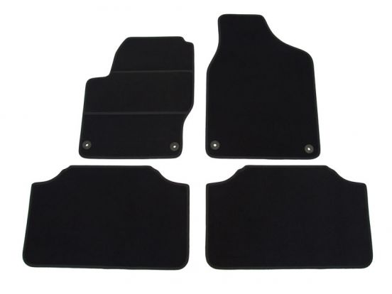 interior textile mats compatible for VW Sharan 1, 1995>2010, 2 rows