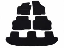 tekstilni tepih za unutrašnjost za VW Sharan 2, 2010>, 3 reda