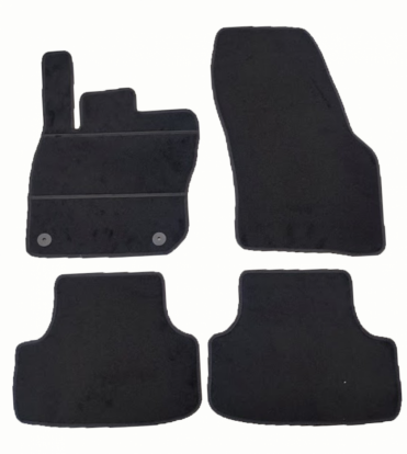 interior textile mats compatible for VW T-Roc, 2025>