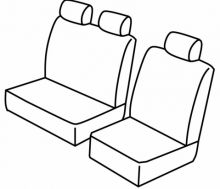 presvlake za sjedala za Volkswagen T4, 1990>1995