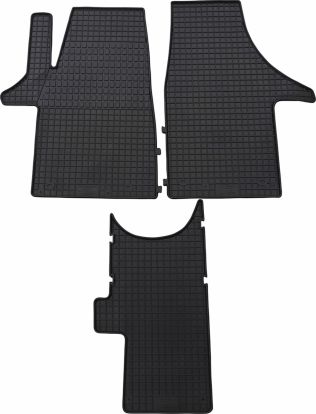 gumeni tepih odgovara za VW T5 od 05/2003 / T6 od 06/2015 1. red 2-sjedala 3-dij.