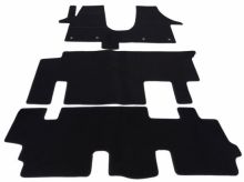 tekstilni tepih za unutrašnjost za VW T5/T6, 2003>2015 i 2015>2019, 3 reda