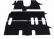 tekstilni tepih za unutrašnjost odgovara za VW T5/T6 Caravelle, 2003>2015 i 2015>2019, 3 reda-1