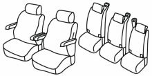 presvlake za sjedala za VW T7, 2021> - Multivan