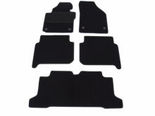 interior textile mats for VW Touran 1, 2003>2006, 3 rows