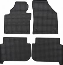 rubber mat for VW Touran, 2003>2015, 2 rows