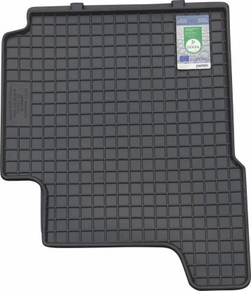 rubber mat compatible for VW Touran from 02/2003-08/2015 7-seat passenger compartment 2nd seat row 2-piece - ON SALE UNTIL STOCK LASTS