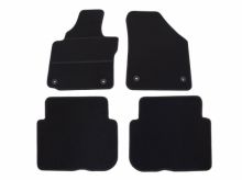 interior textile mats for VW Touran 3, 2010>2015, 2 rows