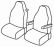 seat covers compatible for Volvo FH Serie 3, 09/2012> - 1+1-1
