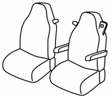 presvlake za sjedala za KAMION Volvo FH Serie 3, 09/2012> - 1+1