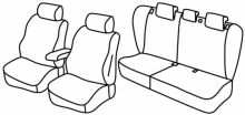 seat covers for Volvo S40, 2004>2012 - 4 door