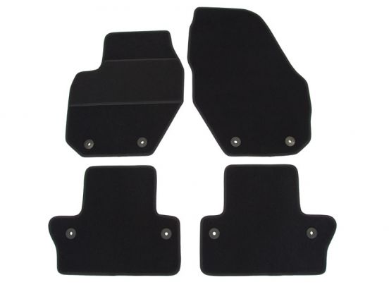 interior textile mats compatible for Volvo S60, 2010>2018