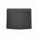 3D trunk mats compatible for Volvo S60, 2018>, sedan-1