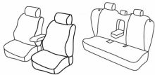 presvlake za sjedala za Volvo S80, 2006>2016