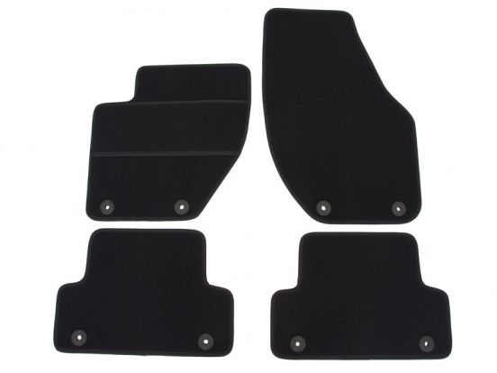interior textile mats compatible for Volvo V40, 2012>