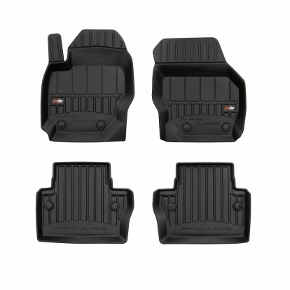 3D mats for interior compatible for Volvo V70, 2007>2016, XC70, 2014>2016