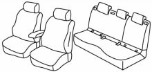 presvlake za sjedala za Volvo XC40, 2018> - 5 vrata