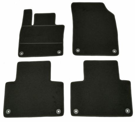 interior textile mats compatible for Volvo XC90, 2015>, 2 rows